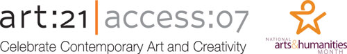 Art21 Access ‚Äò07 logos