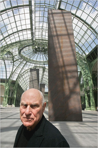 Richard Serra at the Grand Palais.