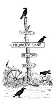 Mark Dion, “Mildred’ Lane.” 2007, ink on paper. Courtesy the artist and Alexander Gray Associates.
