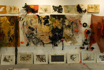 Judy Pfaff, “Jardin de los Cuervos” (2000-2008). Courtesy Bellas Artes.