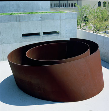 Richard Serra, “Joe”, 2000. courtesy the Pulitzer Foundation for the Arts.