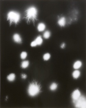 Hiroshi Sugimoto, “Lightning Fields 008, 2006″, Gelatin Silver Print. Private collection © Hiroshi Sugimoto.
