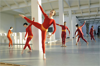 Stephanie Berger, “Merce Cunningham Dance Company”. Courtesy NY Times
