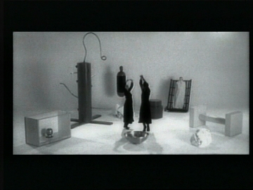 Mike Kelley, “A Dance Incorporating Movements Derived From Experiments Of Harry F. Harlow and choreographed in the manner of Martha Graham (video still)