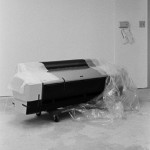 Wide-format Inkjet Printer (Epson), Los Angeles, California, July 25, 2008, Epson Ultrachrome K3 Ink jet print on Hahnemühle Photo Rag paper, 35 3/4 x 25 3/4 in, 2009. Courtesy of Wallspace