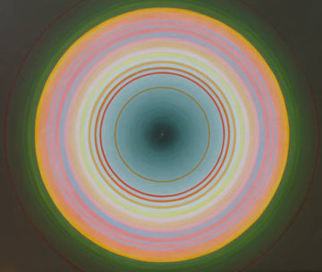 Don Cooper, "A Connection to the Whole," 2008. Oil on canvas, 56 x 66 inches.