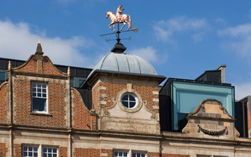 Rodney Graham's "Erasmus Weathervane" on the Whitechapel Art Gallery roof