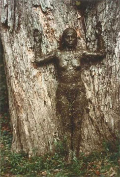 Ana Mendieta, "Arbol de la Vida (Tree of Life)," from "Silueta" series, 1976 
