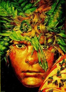 Barron Storrey, Detail,  Lord of the Flies book cover, (1980 edition)