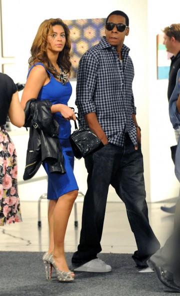 Beyonce and Jay-Z at Art Basel Miami