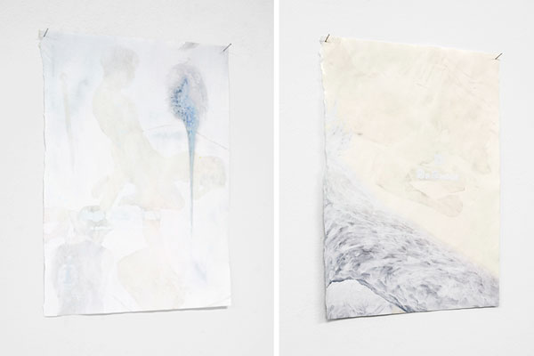 Two works from Christian Capurro's Compress Series