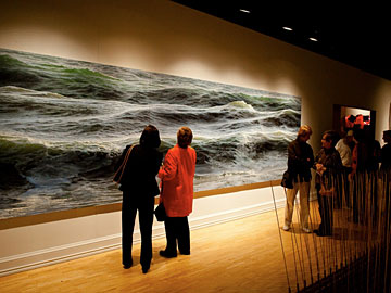 Ran Ortner, "Open Water #24," 2009. Winner of ArtPrize 2009, Grand Rapids, MI. Photo courtesy of Brian Kelly.