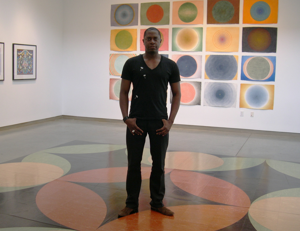 Sanford Biggers and the contemporary Mandala (2012). Emory Visual Arts Gallery. Photo by the author.