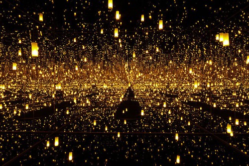 Yayoi Kusama. "Fireflies on the Water," 2012. Photo credit: Gabrielle Plucknette.