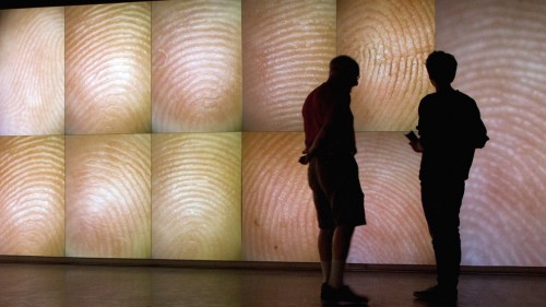 Rafael Lozano-Hemmer. "Pulse Index," 2013. Image courtesy of New Frontier and the artist.
