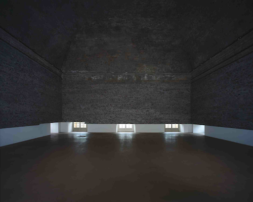 Doris Salcedo “Abyss,” 2005 Brick, cement, steel and epoxyc resin installation: T1 Triennial of Contemporary Art, Castello di Rivoli, Torino, 173 1/2 x 545 1/2 x 639 1/4 in Courtesy Alexander and Bonin, New York.