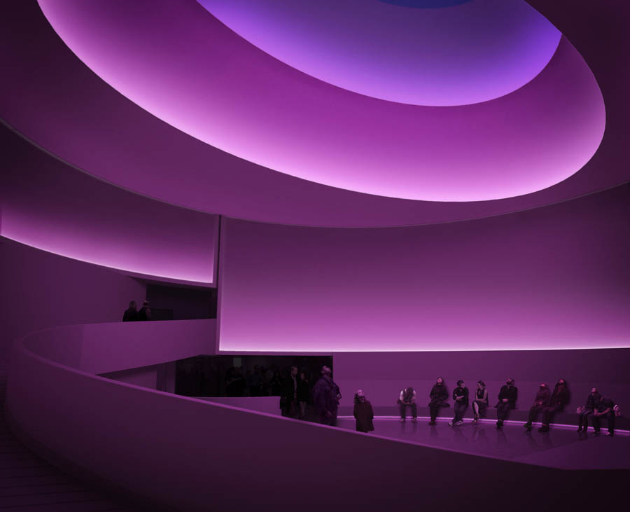 James Turrell. "Aten Reign," 2013. Courtesy GalleristNY and Guggenheim, New York City.