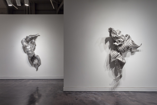 Lynda Benglis. "Everything Flows (1980–2013)," installation view. Courtesy the artist and Locks Gallery (Philadelphia, PA)