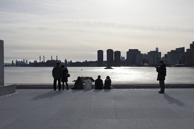 View of the East River from Franklin D. Roosevelt Four Freedoms Park. Photo: Erin Sweeny.
