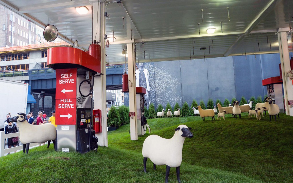 François-Xavier Lalanne, The Sheep Station, 2013, featured in Margaret Atwood's essay on climate change