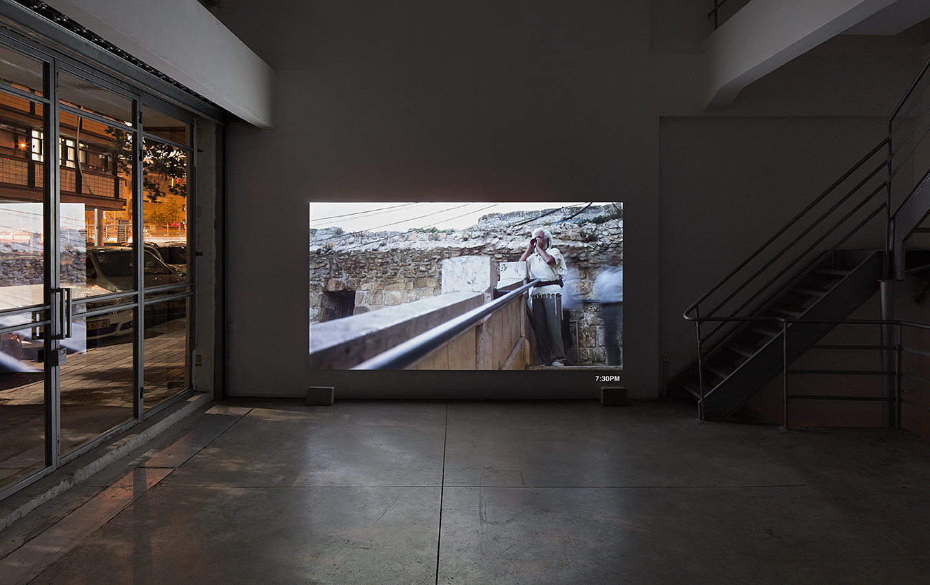 Nira Pereg, ISHMAEL, 2014-2015, (Still from Video). Four Channel HD Video Installation with Sound 10:44 min. Courtesy of Braverman Gallery and the artist.