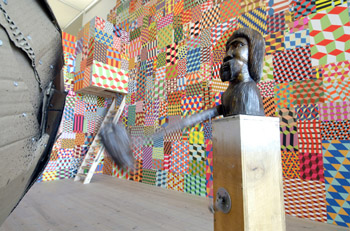 Barry McGee installation. 2008. Courtesy Baltic Centre for Contemporary Art.