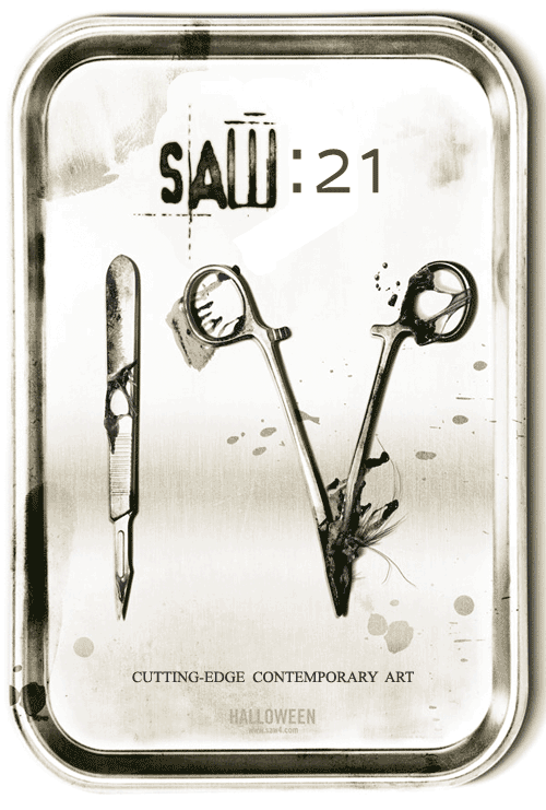 saw 21 spoof movie poster