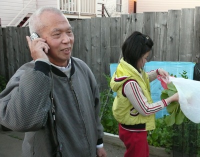 The project's "poster child,"Gardner Vincent Lin in San Francisco