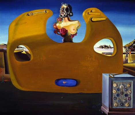 Salvador Dali, "Memory of the Child-Woman", Oil on Canvas, 1932. Courtesy The Salvador Dalí Museum, St Petersburg, Florida