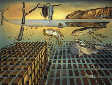 The Disintegration of The Persistence of Memory 1952–54 oil on canvas Courtesy of The Salvador Dalí Museum, St Petersburg, Florida