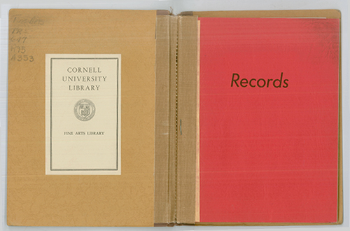 Ed Ruscha, "Records," 1971.