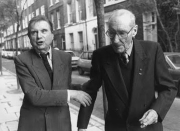 Francis Bacon and William Burroughs, London 1989 (2)