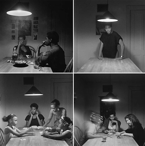 Carrie Mae Weems. "Untitled," from Kitchen Table Series,1989–90. Set of 20 gelatin-silver prints, 28 1/4 x 28 1/4 inches each. © Carrie Mae Weems. Courtesy Jack Shainman Gallery, New York.