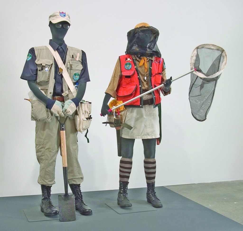 Mark Dion.  The South Florida Wildlife Rescue Unit: The Uniforms, 2006. Courtesy Miami Art Museum.