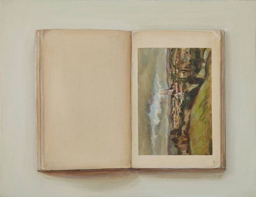 Jen Mazza, Untitled, 2012 oil on canvas 10 x 13 inches (Courtesy of the artist) 