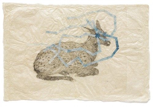 Kiki Smith. Everywhere (Sitting Fawn), 2010. Courtesy of the artist and the Barbara Gross Galerie.