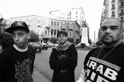 Egyptian hip hop trio Arabian Knightz.  Photo courtesy of the artists.