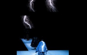 Mansai Nomura + Hiroshi Sugimoto. "SANBASO, Divine Dance," 2013. Courtesy Japan Society and the Solomon R. Guggenheim Museum.