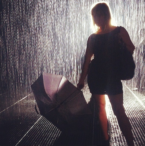 Rain Room_Art21 Instagram