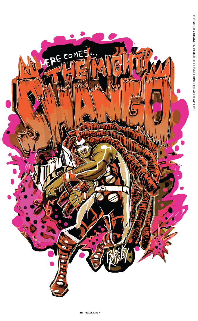 Black Kirby (John Jennings & Stacey Robinson). The Mighty Shango, 2013. Digital. Courtesy the artist.