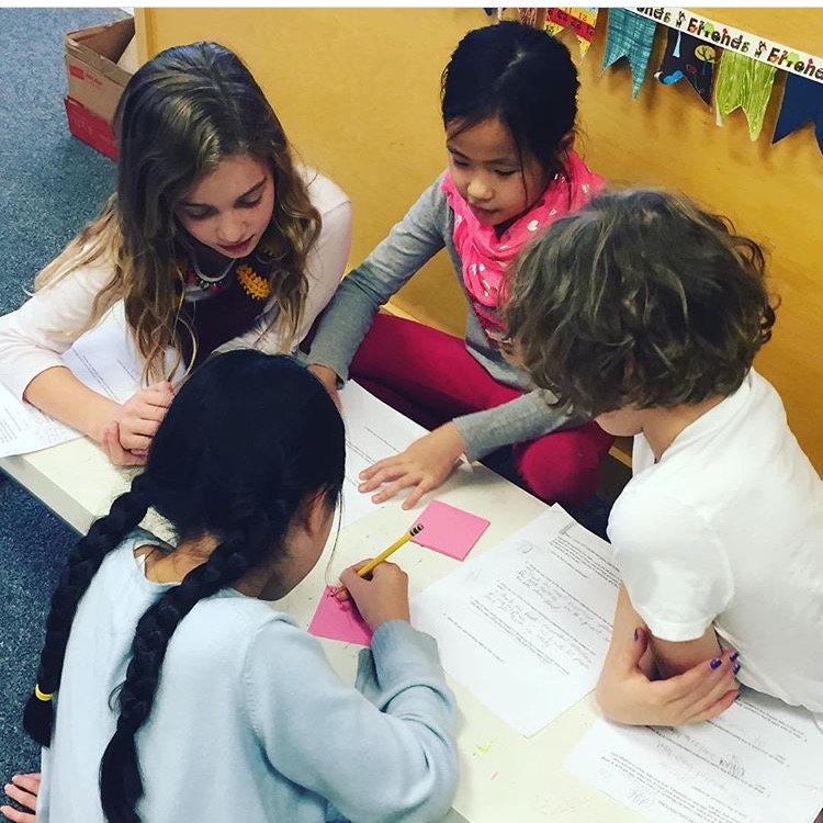 Students at work in Shannah's classroom. Image courtesy of the author.