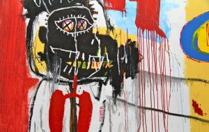 Jean-Michel Basquiat. Le Jour ni l’Heure, detail, 1988. Courtesy of Renaud Camus. 