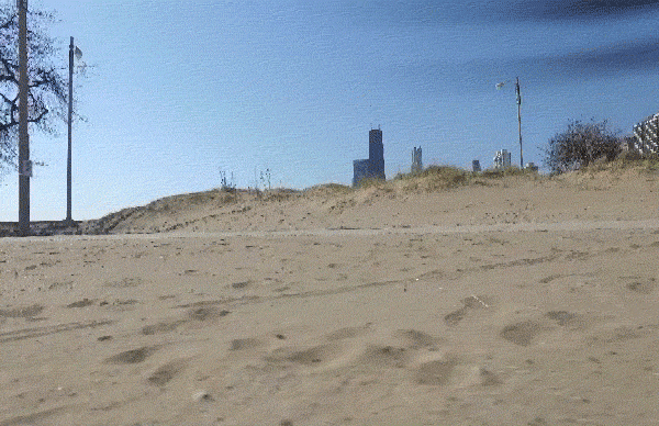 North Avenue Beach, Chicago. April 15, 2016. Cinematography: Robo Aerial.