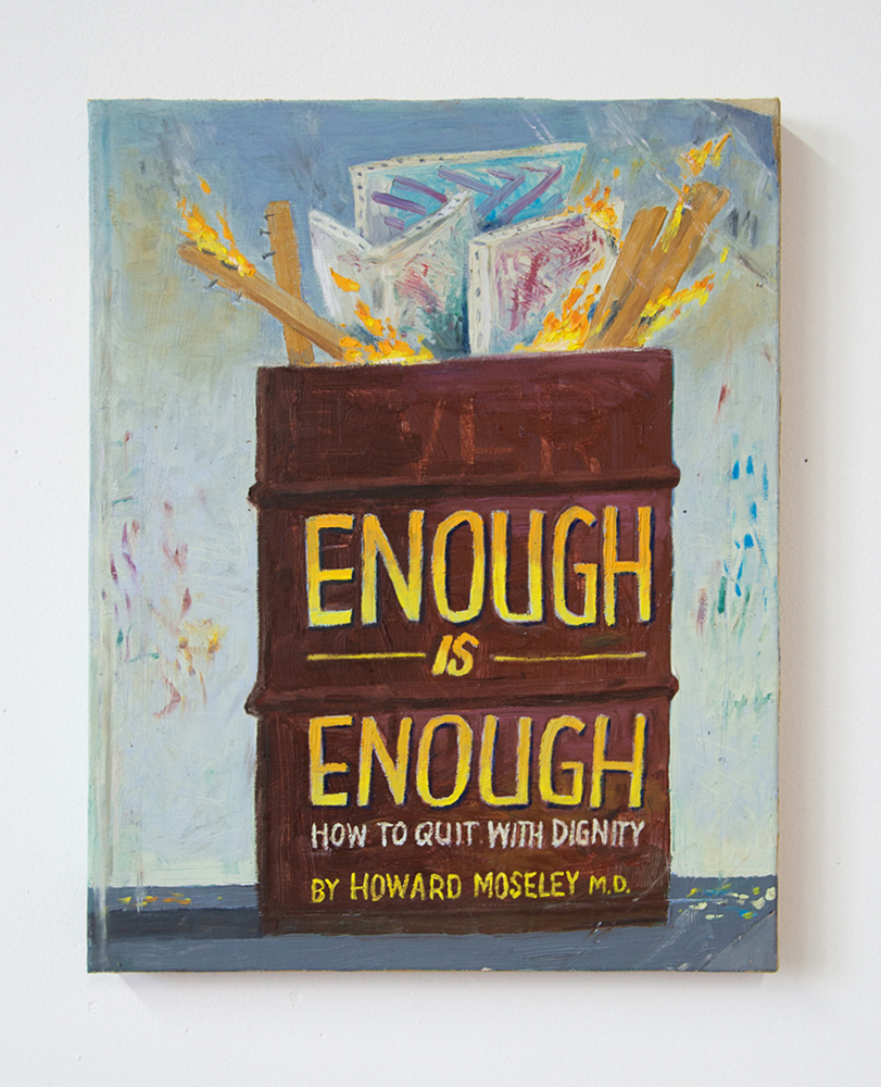 Paul Gagner. Enough Is Enough, 2015. Oil on canvas. 10x14 inches. © Paul Gagner.
