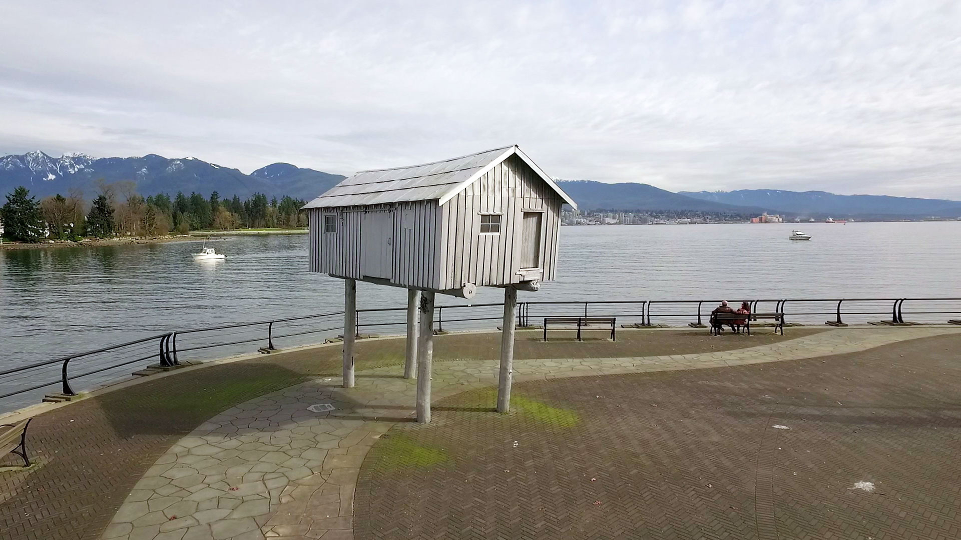 Liz Magor. LightShed, 2005. Installation view at Coal Harbour, Vancouver. Production still from the ART21 Art in the Twenty-First Century Season 8 episode, Vancouver. © ART21, Inc. 2014