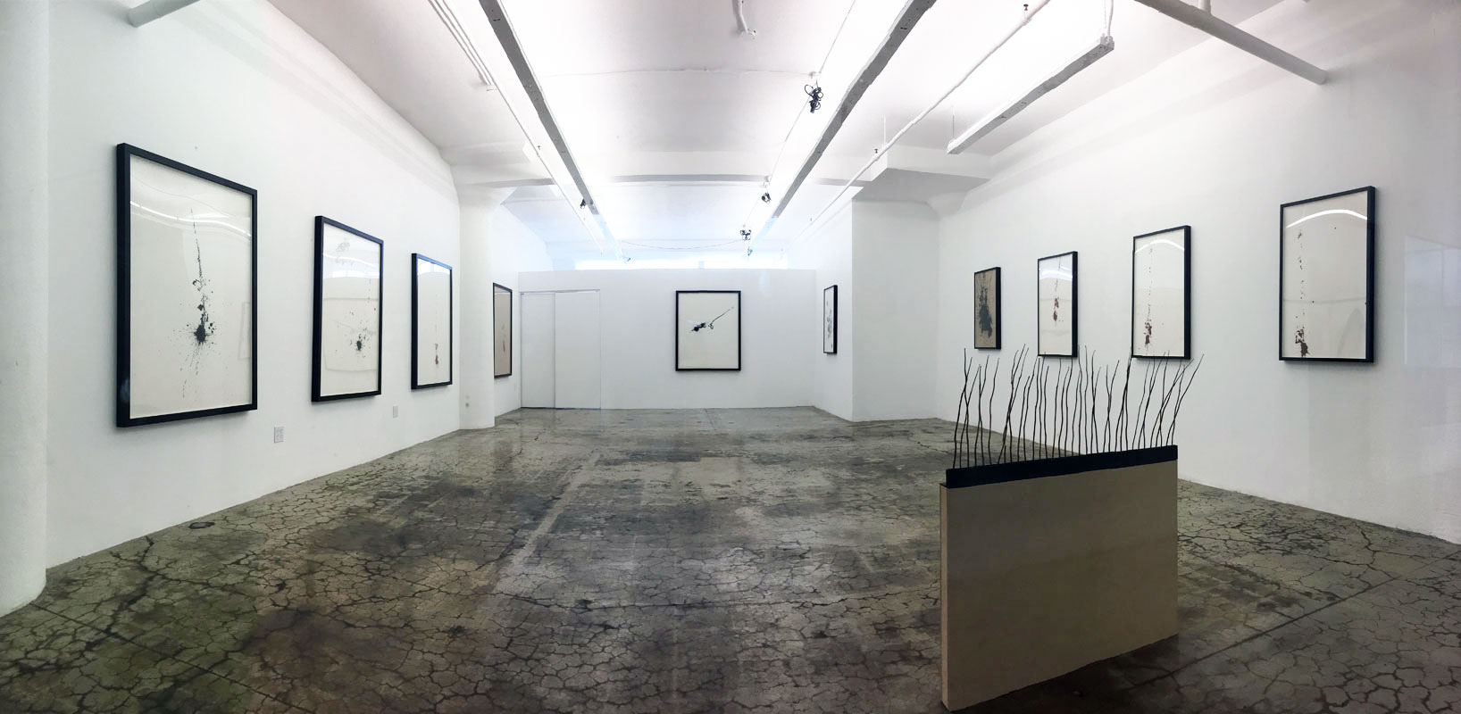Gerald Giamportone. Installation at PØST, 2016. Courtesy of HK Zamani. 