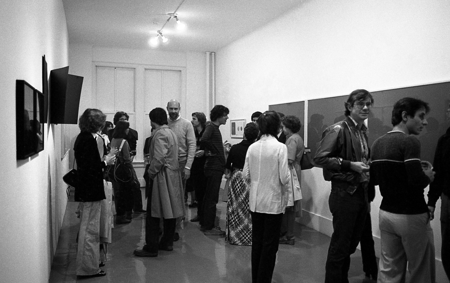 Opening of Pictures at Artists Space, September 1977. Photo by D. James Dee. Courtesy of Artists Space.